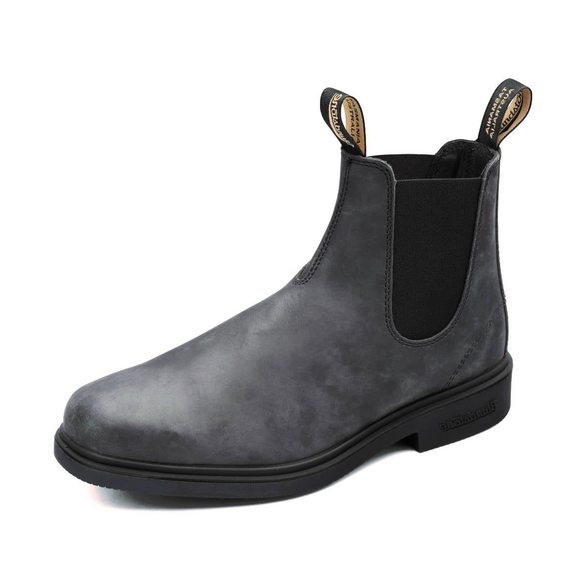 BLUNDSTONE UNISEX DRESS SERIES 1308 CHELSEA BOOTS FOR MEN AND WOMEN, WIDE C - Picture 2 of 6